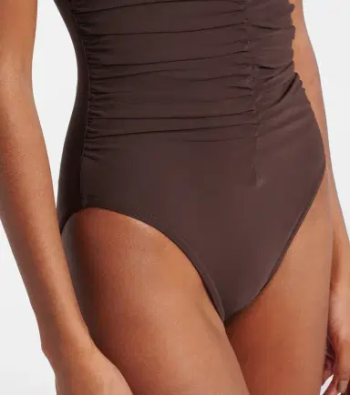 Karla Colletto Basics ruched swimsuit | Thumbnail 4