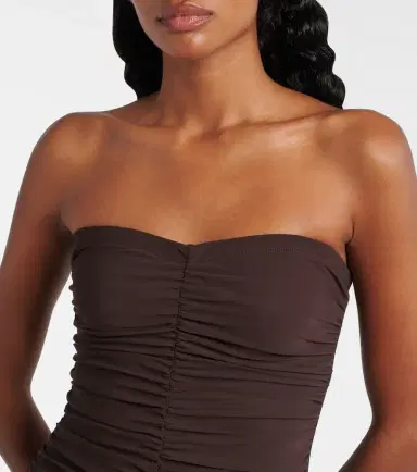 Karla Colletto Basics ruched swimsuit | Thumbnail 5