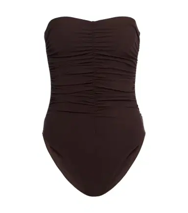 Karla Colletto Basics ruched swimsuit | Thumbnail 1