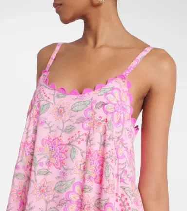 JULIET DUNN Floral printed cotton maxi dress | Thumbnail 3