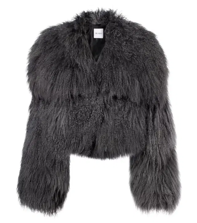 The Attico Shearling jacket