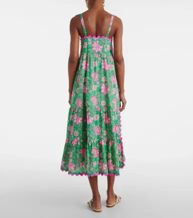 JULIET DUNN Printed cotton maxi dress | Thumbnail 3