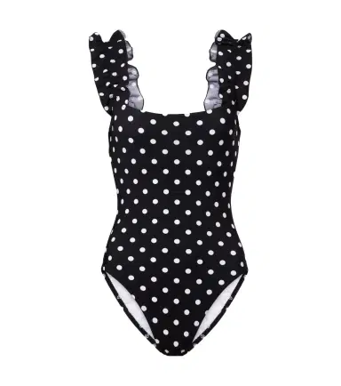 Karla Colletto Polka-dot ruffled swimsuit | Thumbnail 1