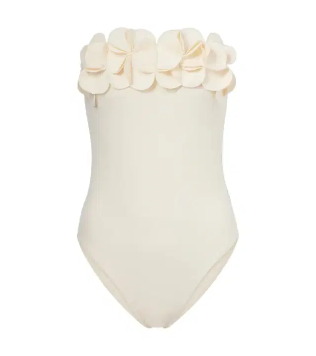 Karla Colletto Tess floral-appliqué swimsuit