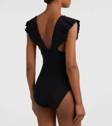 Karla Colletto Alora ruffled swimsuit | Thumbnail 5