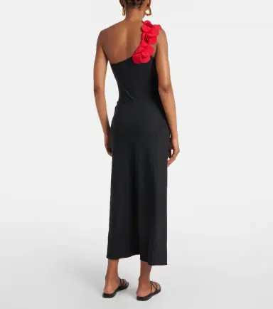 Karla Colletto Floral-appliqué beach cover-up | Thumbnail 3 Karla Colletto Floral-appliqué beach cover-up | Thumbnail 3