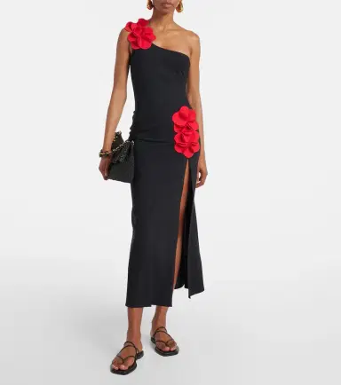 Karla Colletto Floral-appliqué beach cover-up | Thumbnail 4 Karla Colletto Floral-appliqué beach cover-up | Thumbnail 4