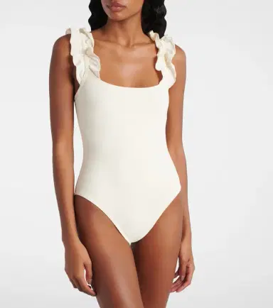 Karla Colletto Willow ruffled swimsuit | Thumbnail 3