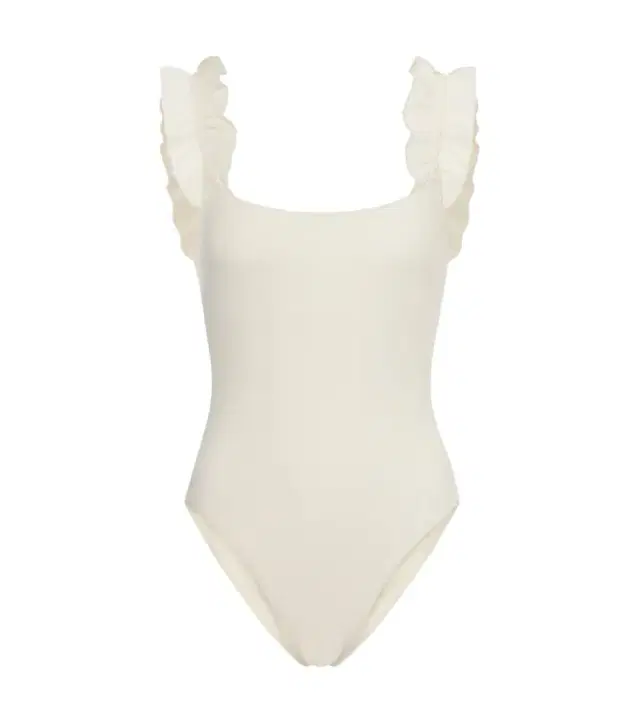 Karla Colletto Willow ruffled swimsuit