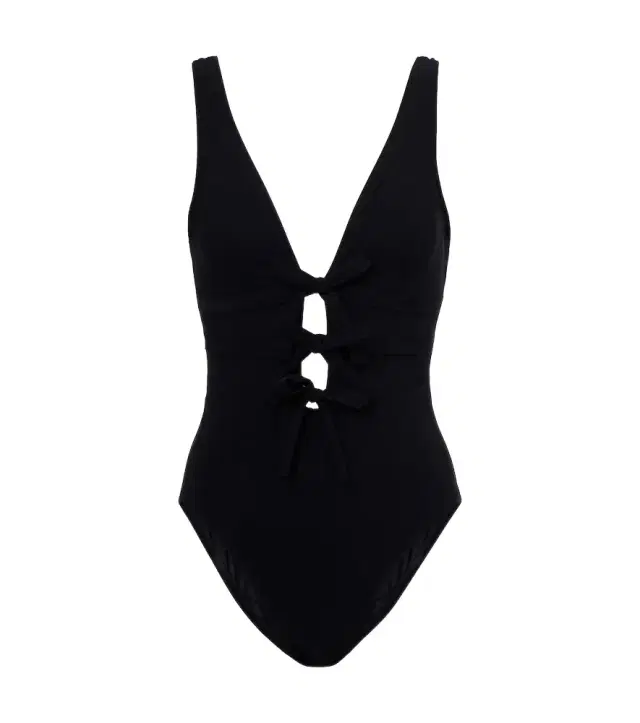 Karla Colletto Lenora bow-detail swimsuit