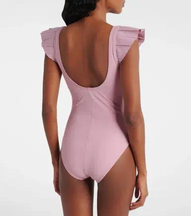 Karla Colletto Alora ruffled swimsuit | Thumbnail 2
