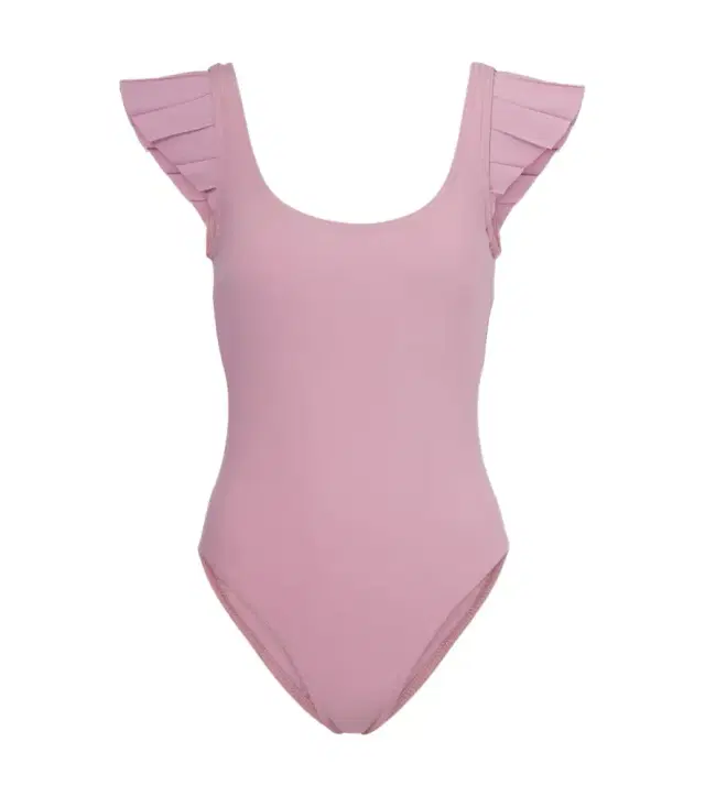 Karla Colletto Alora ruffled swimsuit