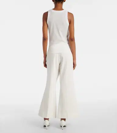 Khaite Cotton-blend jersey tank top | Thumbnail 5