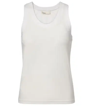 Khaite Cotton-blend jersey tank top | Thumbnail 1