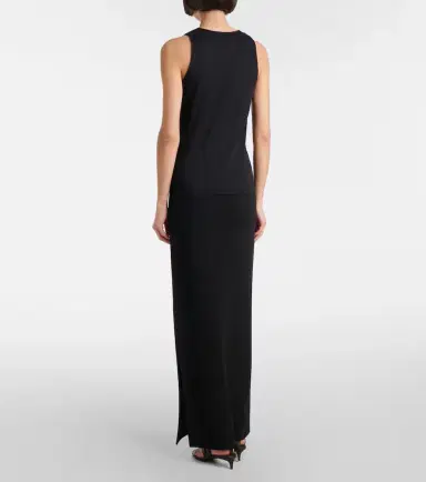 Khaite Cotton-blend jersey tank top | Thumbnail 2