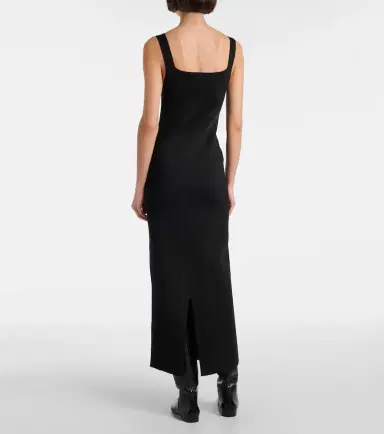 Khaite Dixi knitted midi dress | Thumbnail 3