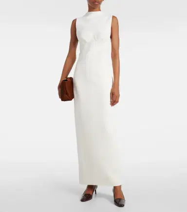 Khaite Shoshana maxi dress | Thumbnail 4
