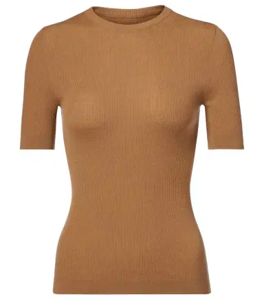 Khaite Celina ribbed-knit wool-blend top | Thumbnail 1