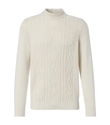 Brunello Cucinelli Cable-knit cashmere sweater | Thumbnail 1