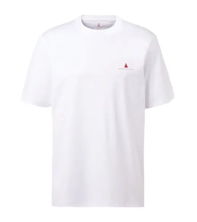 Brunello Cucinelli Logo cotton jersey T-shirt