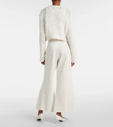 Khaite Genevieve open-knit cardigan | Thumbnail 4