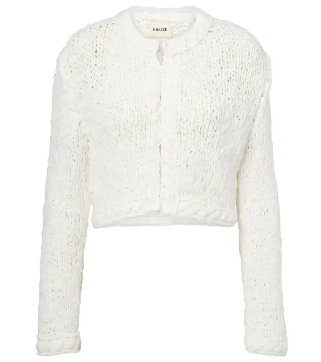 Genevieve open-knit cardigan