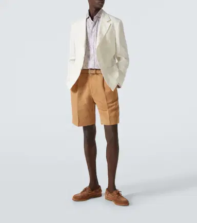 Brunello Cucinelli Linen blazer | Thumbnail 3
