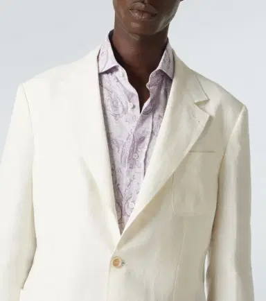 Brunello Cucinelli Linen blazer | Thumbnail 5