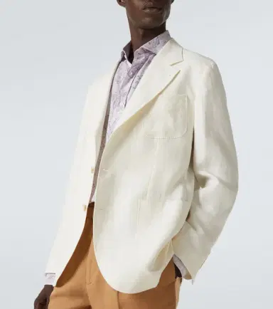 Brunello Cucinelli Linen blazer | Thumbnail 8