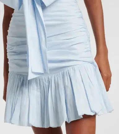 Zimmermann Rhiannon bow-detail cotton minidress | Thumbnail 5 Zimmermann Rhiannon bow-detail cotton minidress | Thumbnail 5