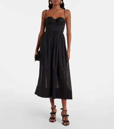 Zimmermann Rhiannon gathered corset dress | Thumbnail 4
