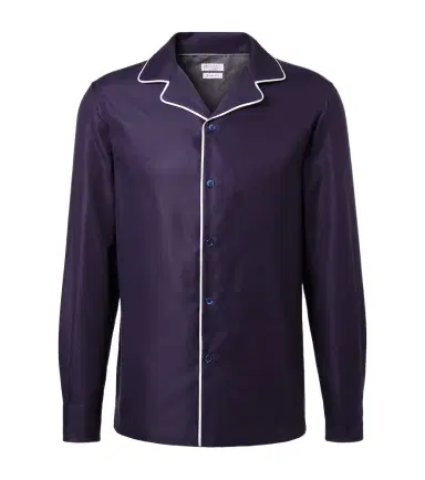 Brunello Cucinelli Cotton pajama shirt | Thumbnail 1 Brunello Cucinelli Cotton pajama shirt | Thumbnail 1