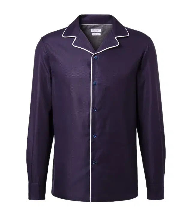 Cotton pajama shirt