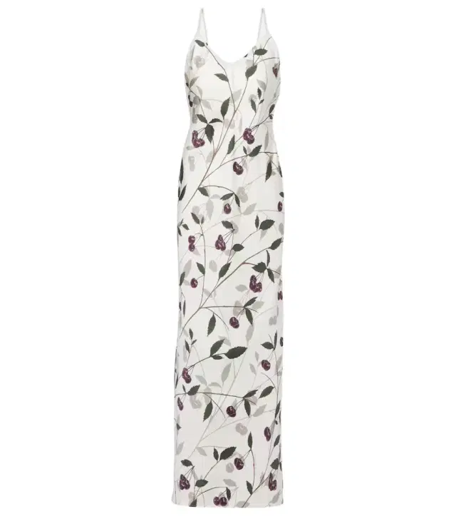 Stella McCartney Printed silk maxi dress