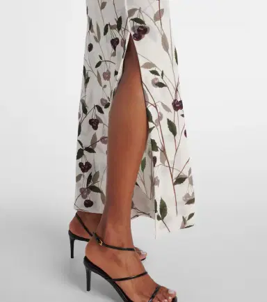 Stella McCartney Printed mesh jersey maxi dress | Thumbnail 3