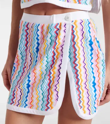 Missoni Zigzag printed terry jersey miniskirt | Thumbnail 2