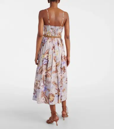 Zimmermann Rhiannon floral cotton bustier dress | Thumbnail 3