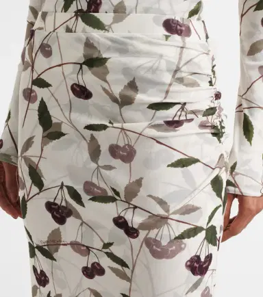 Stella McCartney Jersey midi skirt | Thumbnail 3