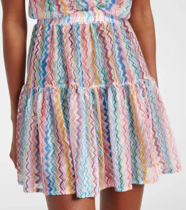 Missoni Zigzag sheer halterneck minidress | Thumbnail 6