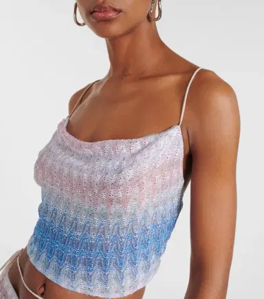 Missoni Wave cropped top | Thumbnail 2