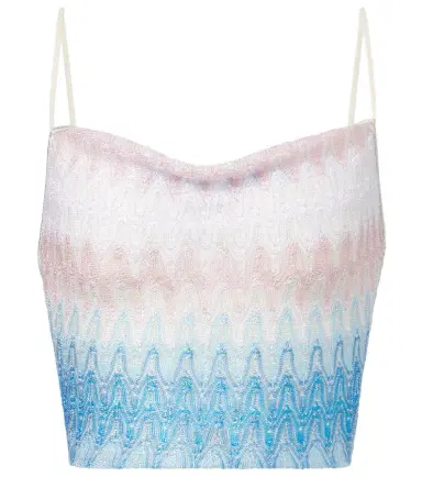 Missoni Wave cropped top | Thumbnail 1