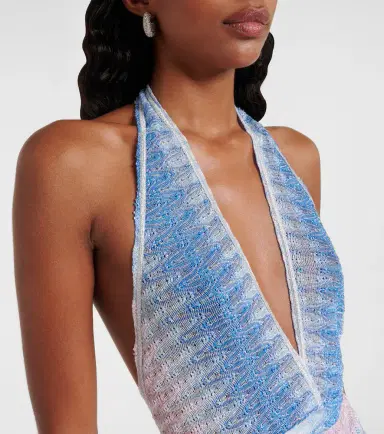Missoni Zigzag ombré lamé romper | Thumbnail 5