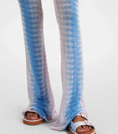 Missoni Semi-sheer flared pants | Thumbnail 2