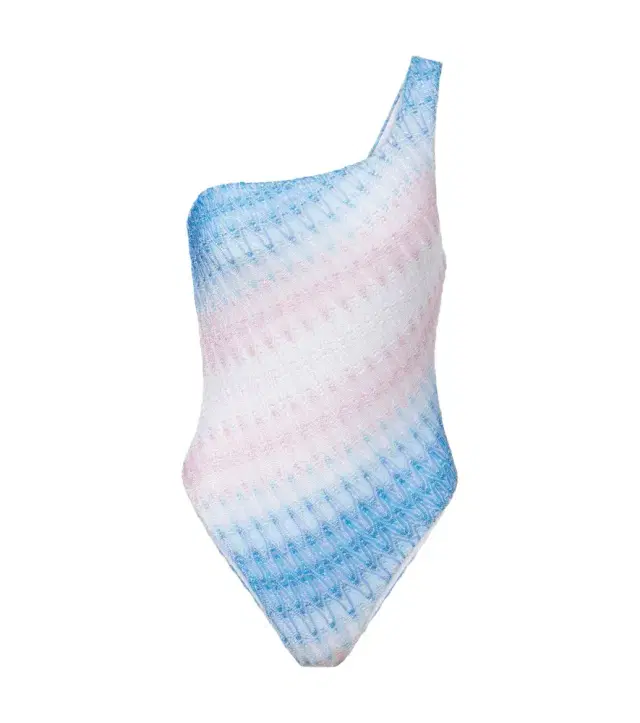 Missoni Zigzag ombré lamé swimsuit