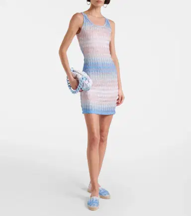 Missoni Zigzag ombré lamé minidress | Thumbnail 2
