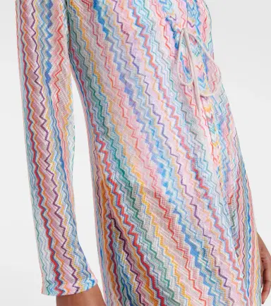 Missoni Zigzag semi-sheer beach cover-up | Thumbnail 2 Missoni Zigzag semi-sheer beach cover-up | Thumbnail 2