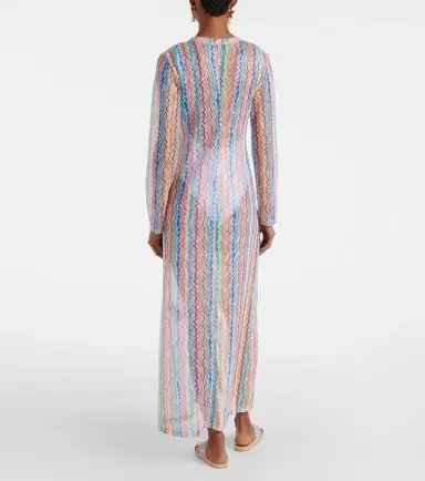 Missoni Zigzag semi-sheer beach cover-up | Thumbnail 5 Missoni Zigzag semi-sheer beach cover-up | Thumbnail 5
