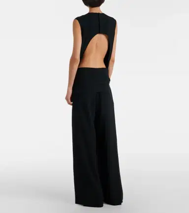 Alaïa Alaïa Tie gathered jersey jumpsuit | Thumbnail 7