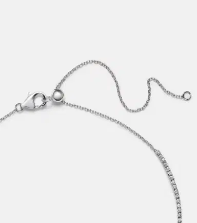 Kamyen Heart 18kt white gold choker with diamonds | Thumbnail 6