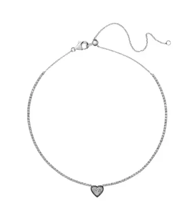 Kamyen Heart 18kt white gold choker with diamonds | Thumbnail 1